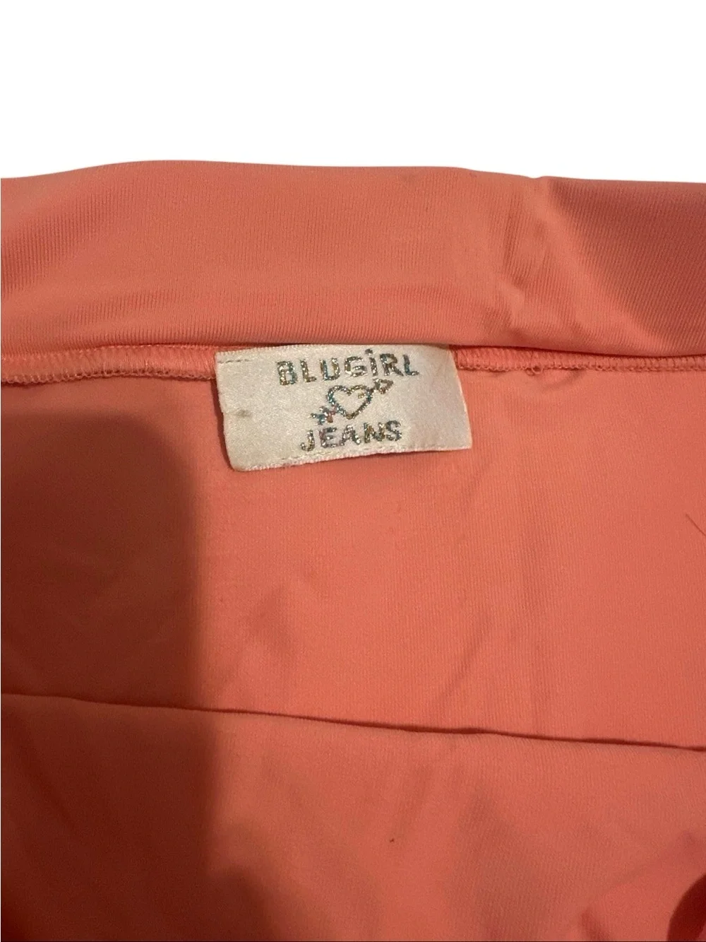 Women's Coral Circle Skirt with Subtle Hem Detail